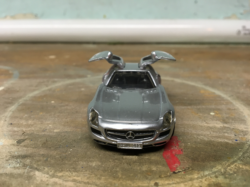 Illustration for article titled DLM Week- Teutonic Tuesday: Siku Merc SLS AMG